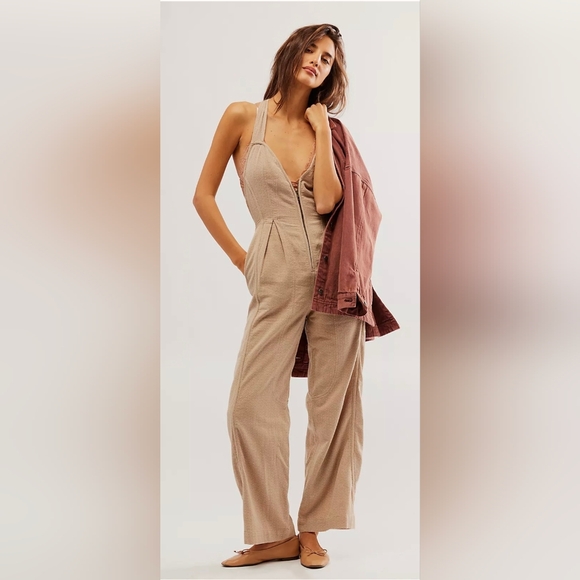 Free People What I want One Piece Overall Size 4 NWT - Picture 3 of 16